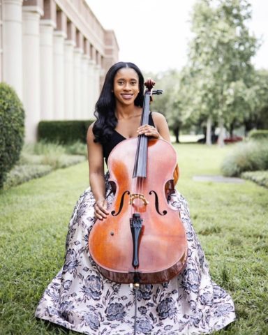 cellist Lindsey Sharpe