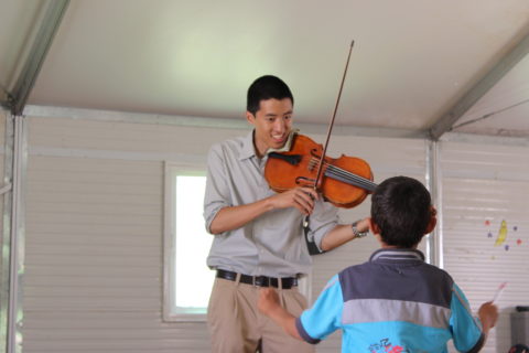 Danny Lai playing